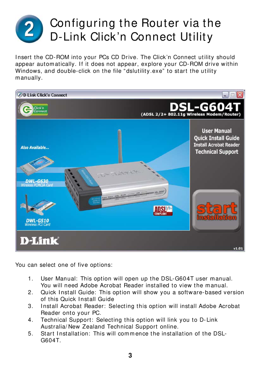 D-Link DSL-G604T specifications 