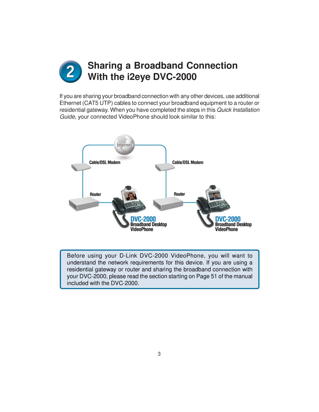 D-Link warranty Sharing a Broadband Connection With the i2eye DVC-2000 