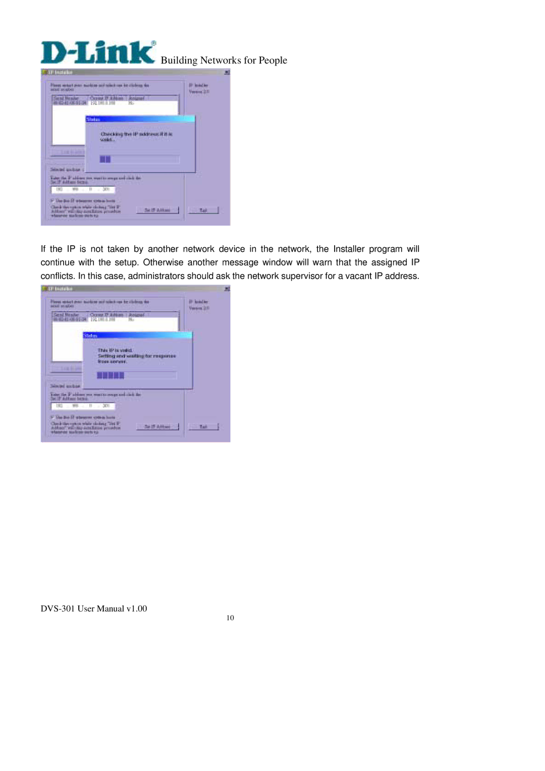 D-Link DVS-301 user manual Building Networks for People 