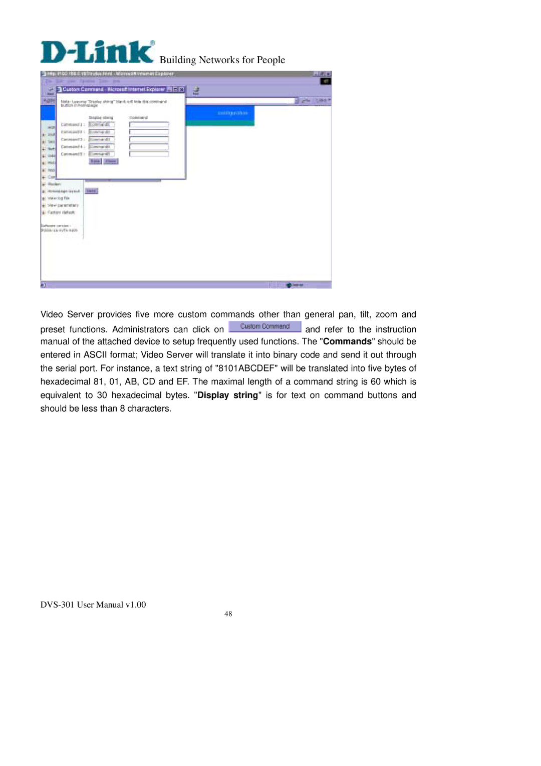 D-Link DVS-301 user manual Building Networks for People 