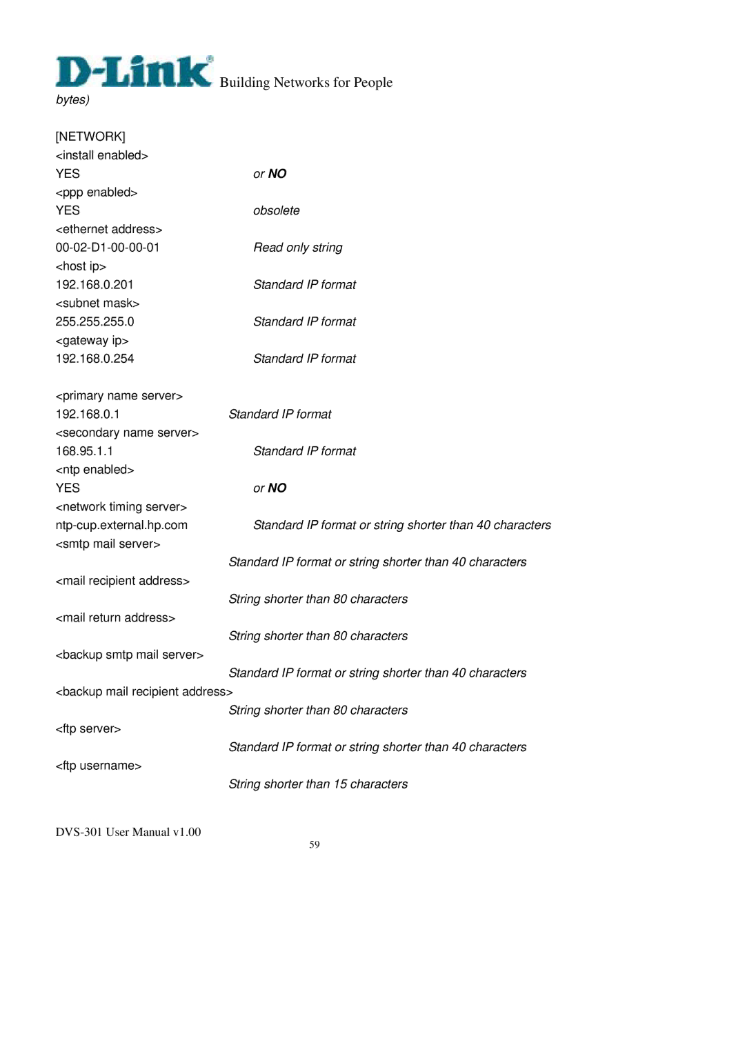 D-Link DVS-301 user manual Building Networks for People 