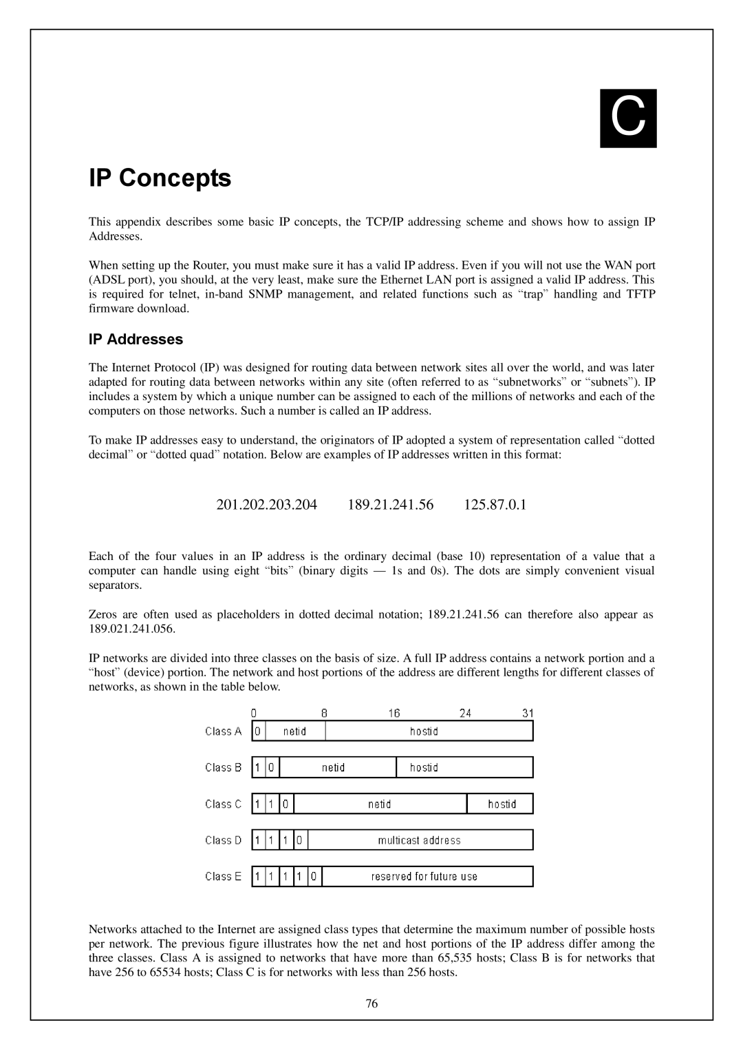 D-Link DWA-140 manual IP Concepts, IP Addresses 