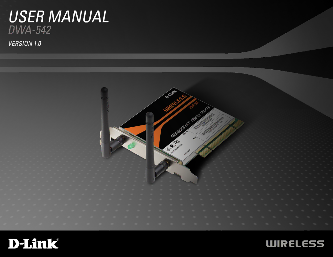 D-Link DWA-54 manual 