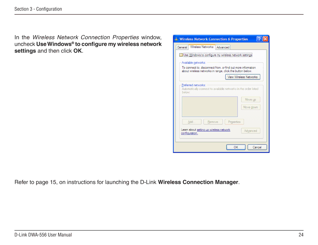 D-Link DWA-556 manual Configuration 