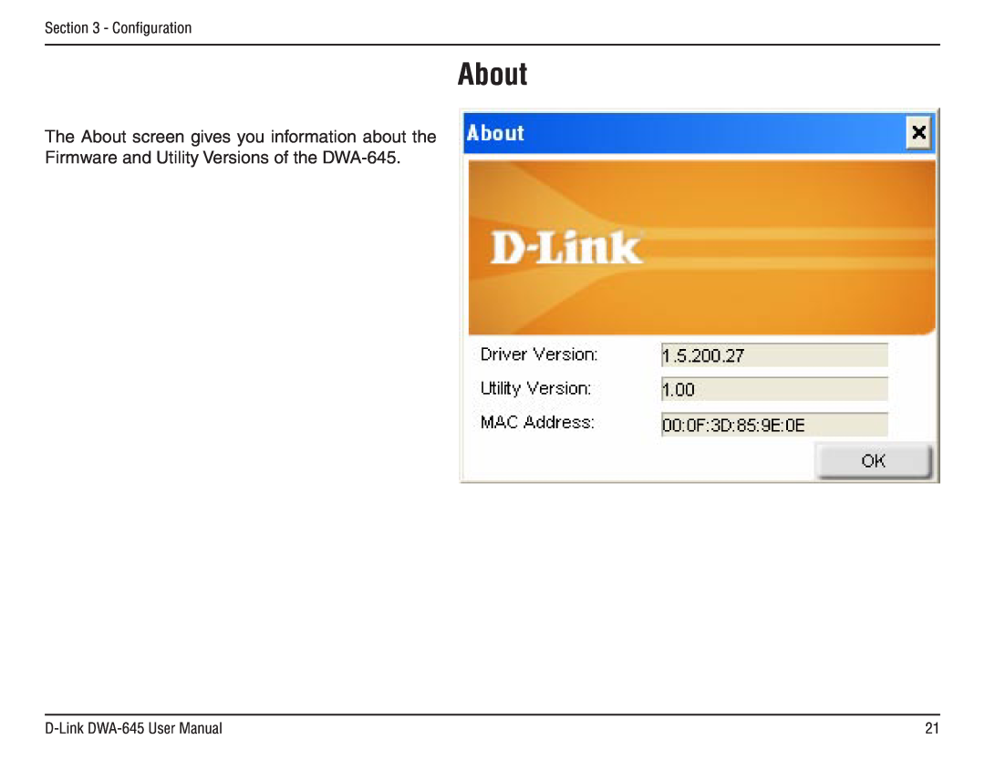 D-Link DWA-645 manual About 
