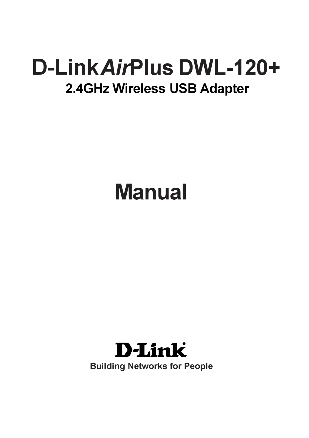 D-Link manual LinkAirPlus DWL-120+ 