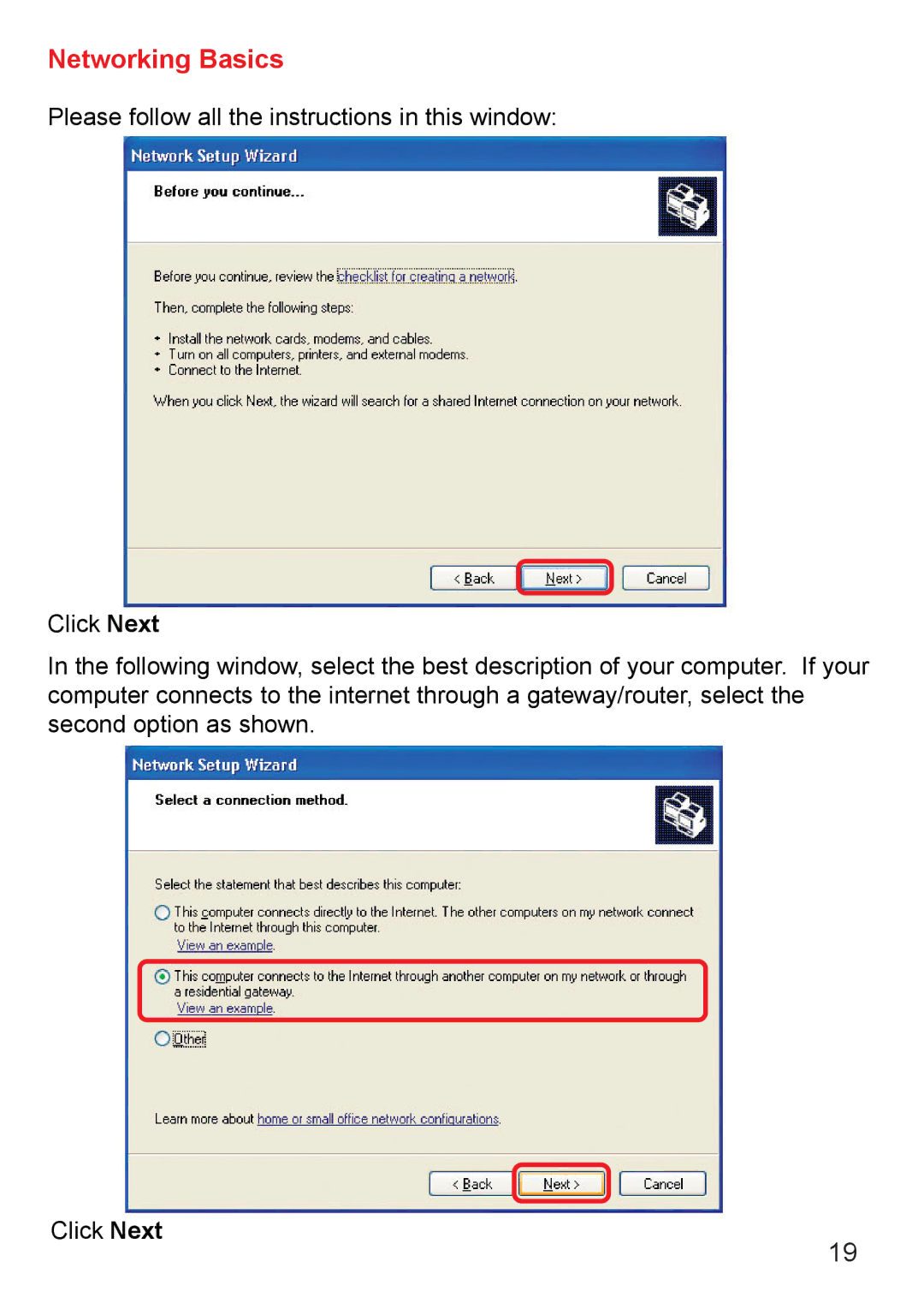 D-Link DWL-120+ manual Networking Basics 