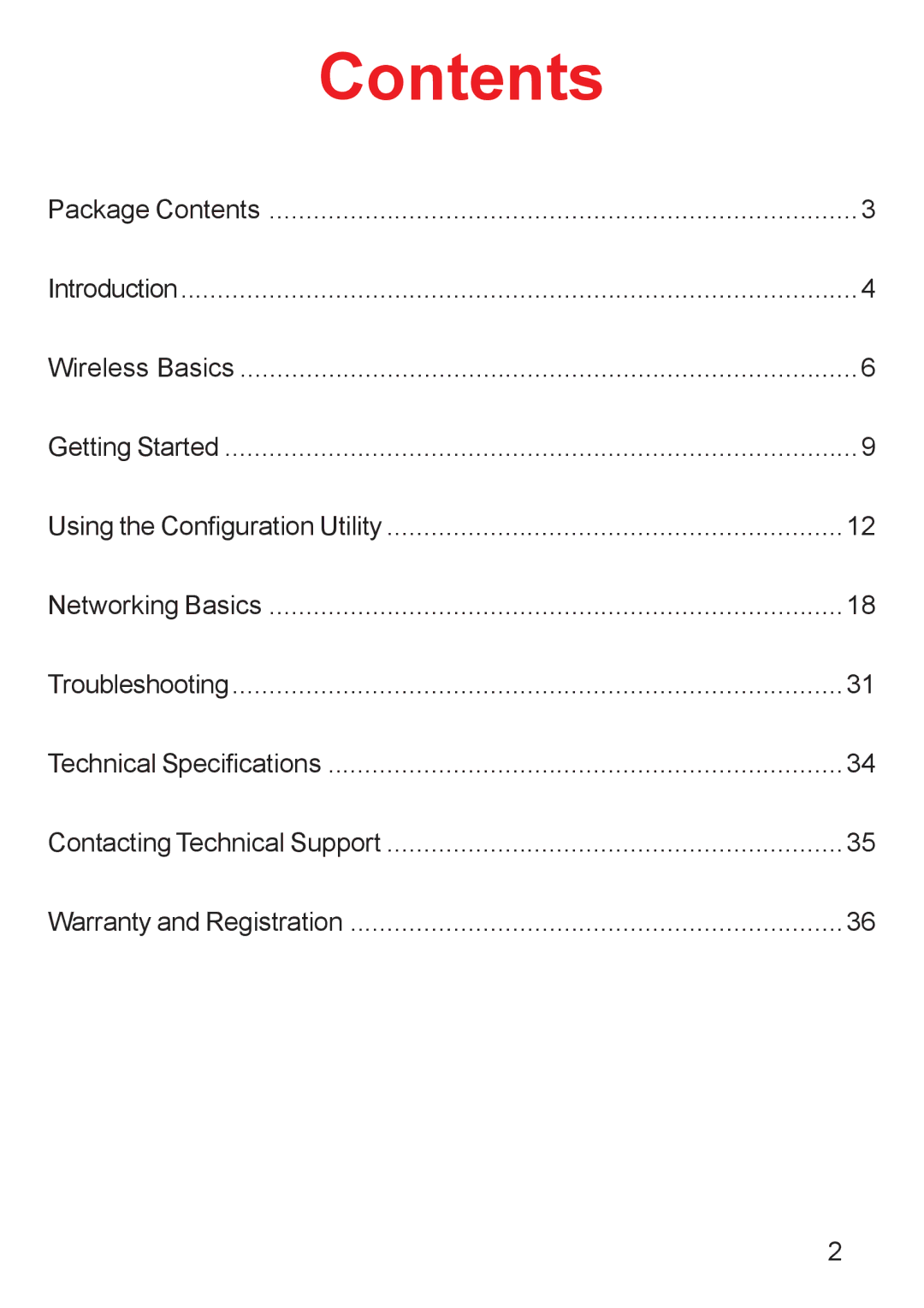 D-Link DWL-120+ manual Contents 