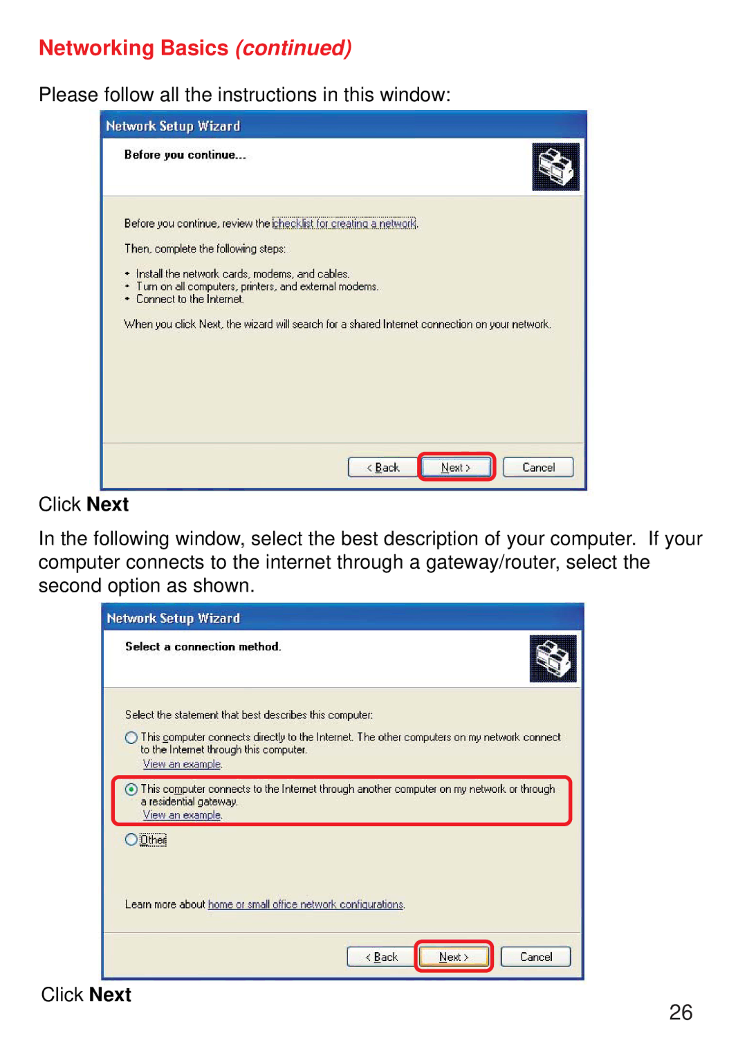 D-Link DWL-122 manual Networking Basics 