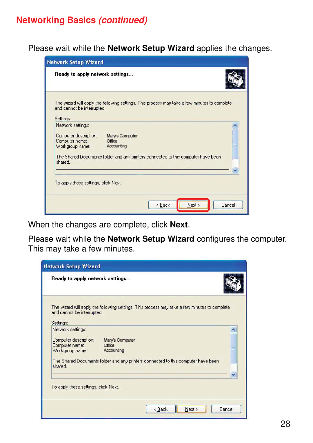 D-Link DWL-122 manual Networking Basics 