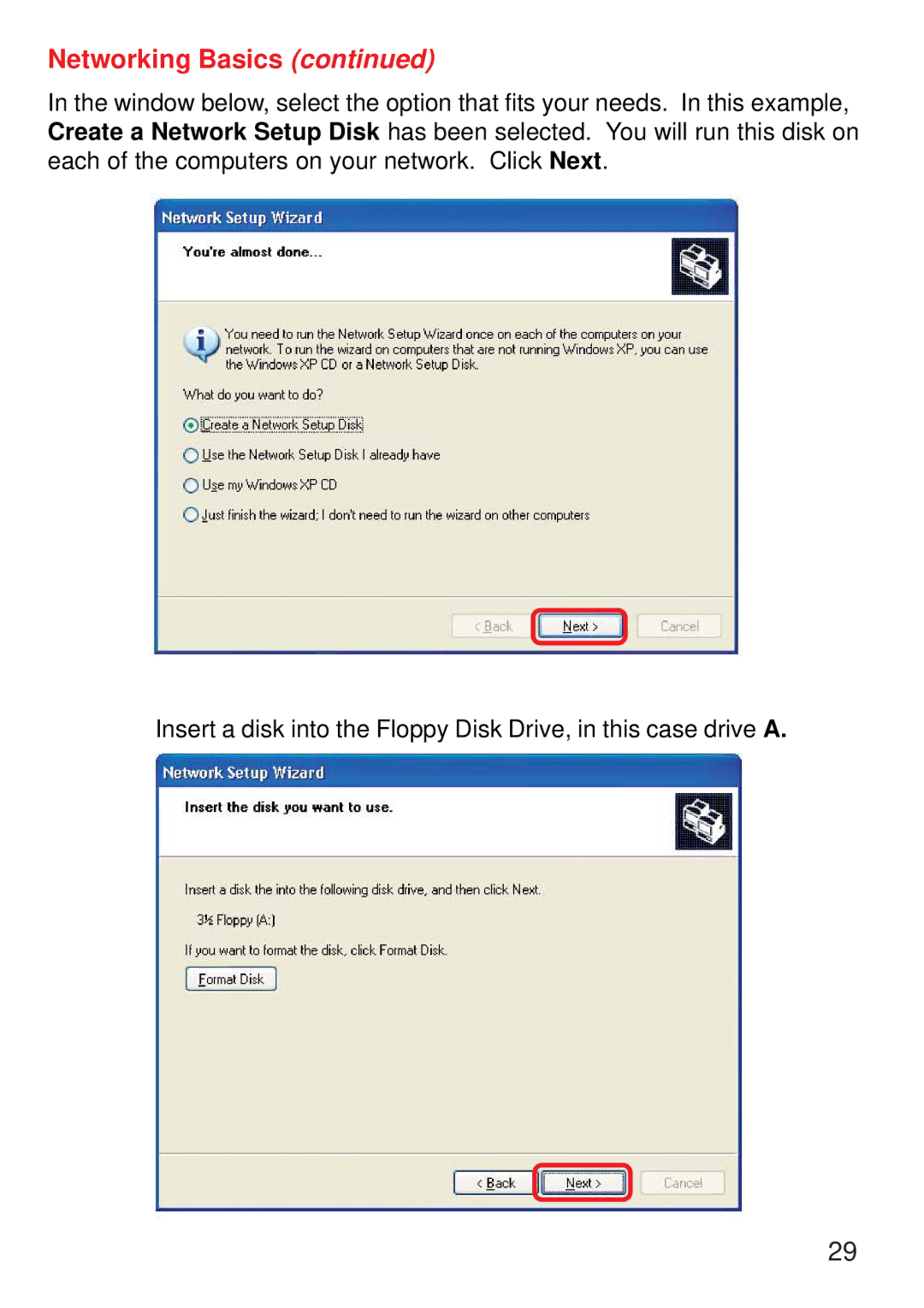 D-Link DWL-122 manual Networking Basics 