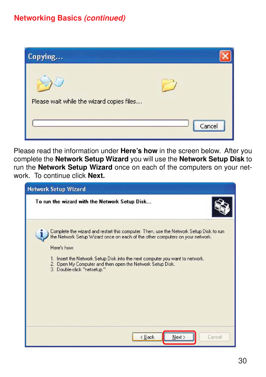 D-Link DWL-122 manual Networking Basics 