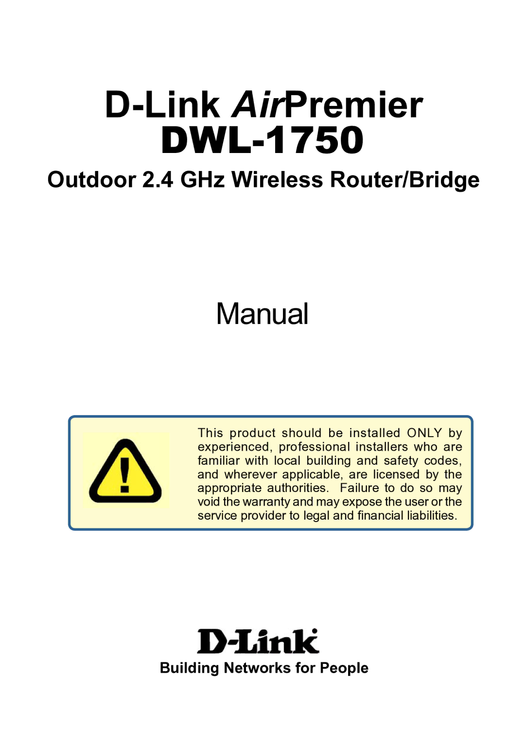 D-Link warranty Link AirPremier DWL-1750 