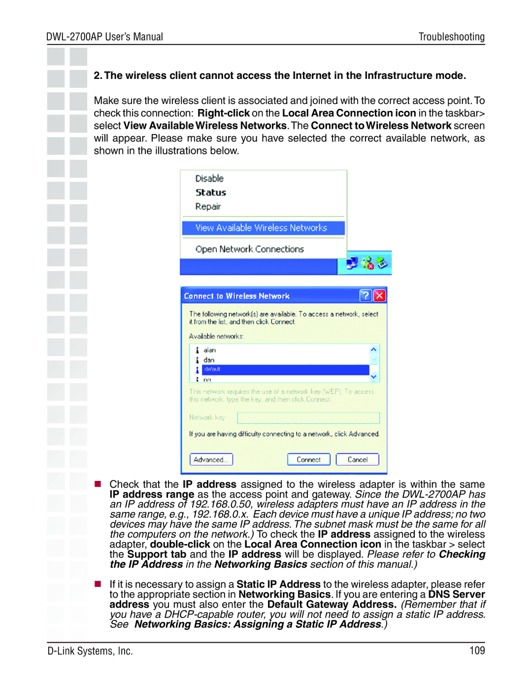 D-Link manual DWL-2700AP User’s Manual 