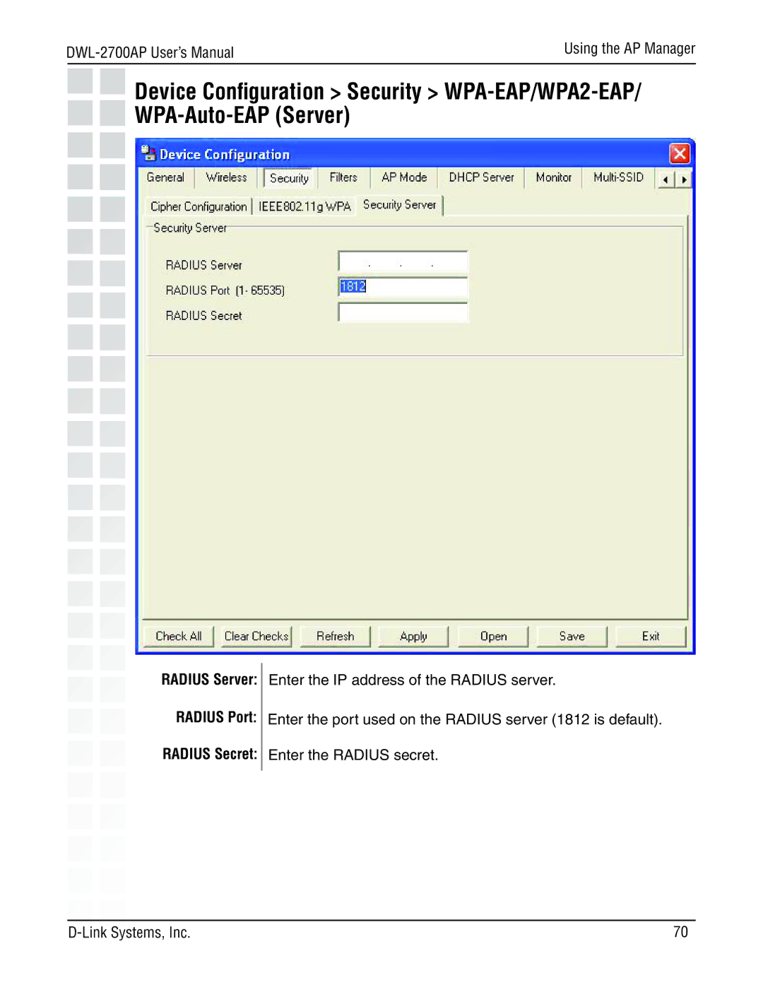 D-Link manual DWL-2700AP User’s Manual 