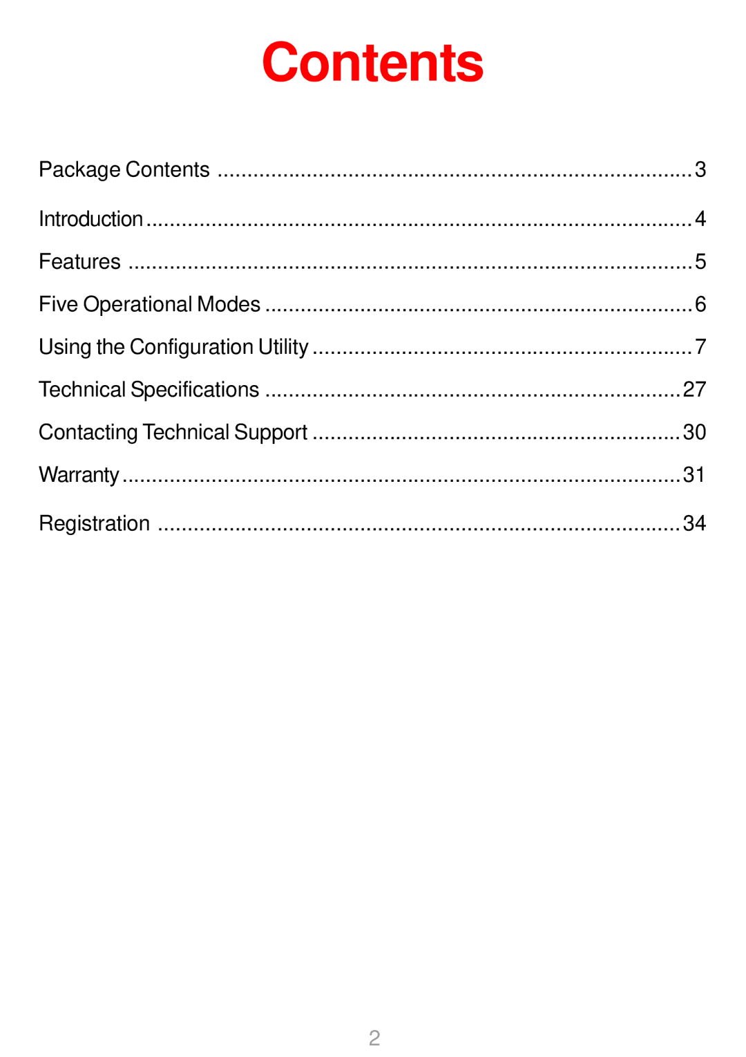 D-Link DWL-2700AP warranty Contents 