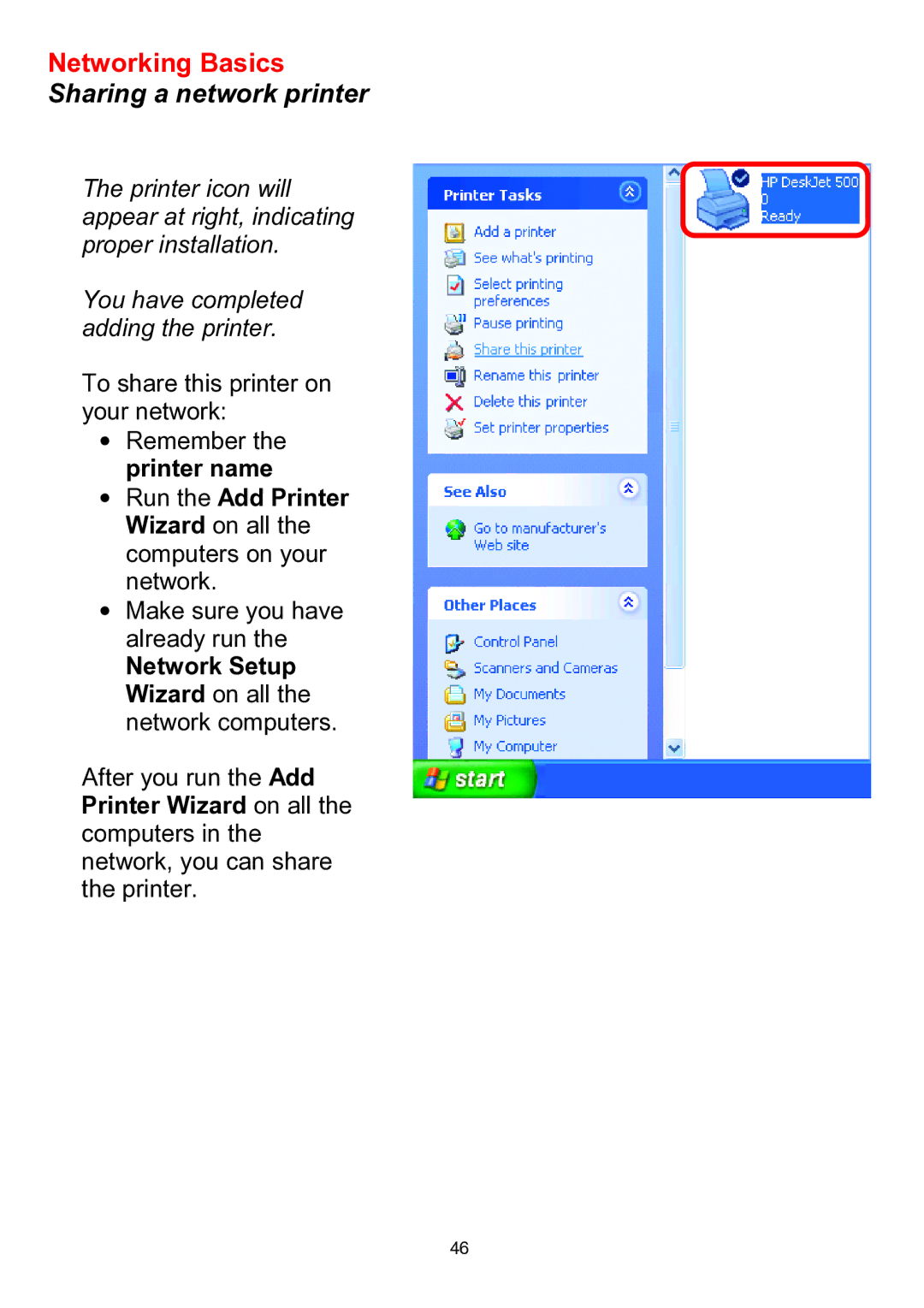 D-Link DWL-510 manual Network Setup Wizard on all the network computers 