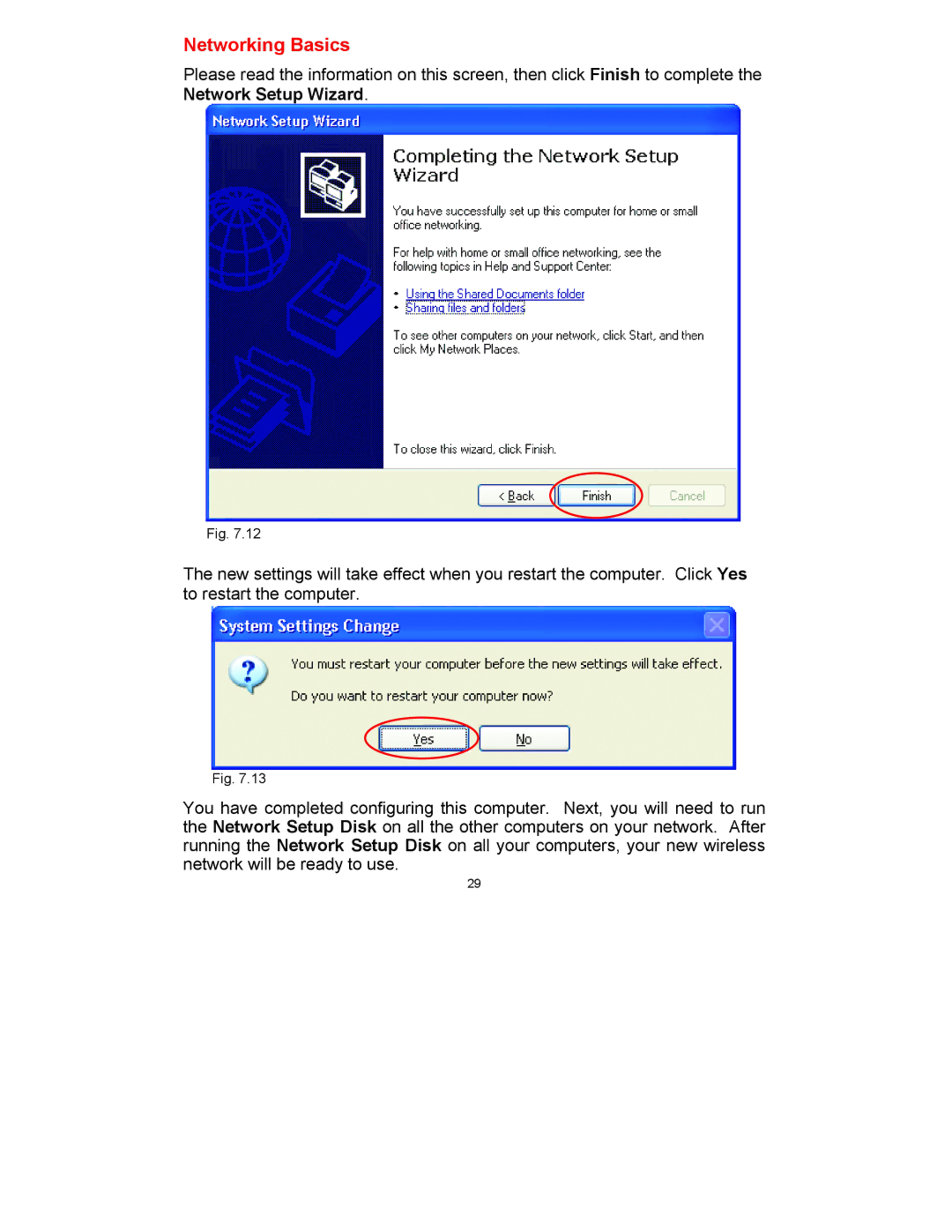 D-Link DWL-520 manual Network Setup Wizard 