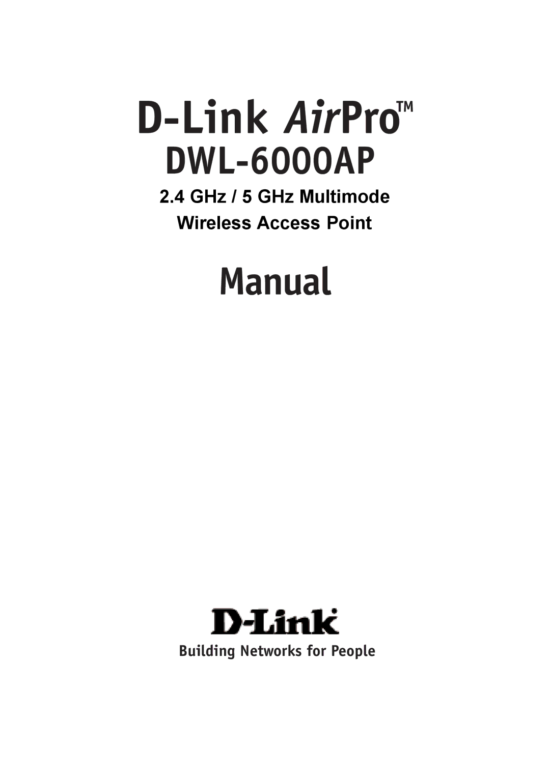 D-Link DWL-6000AP manual Link AirProTM 