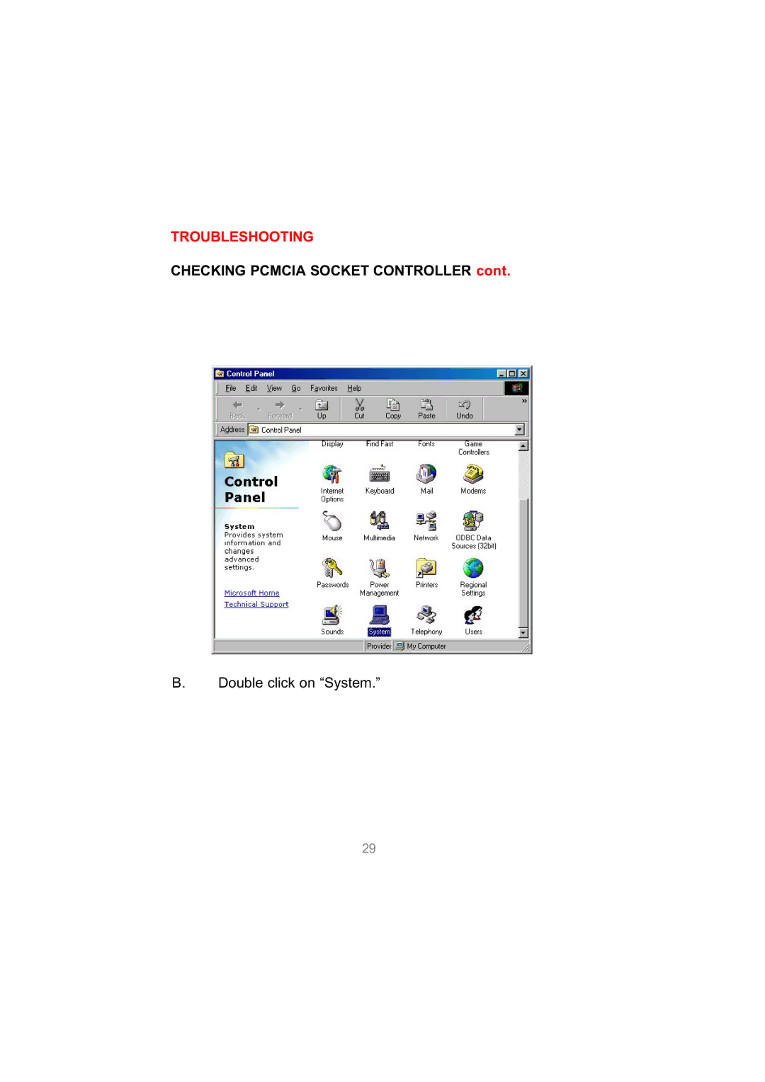 D-Link DWL-650 user manual Checking Pcmcia Socket Controller 