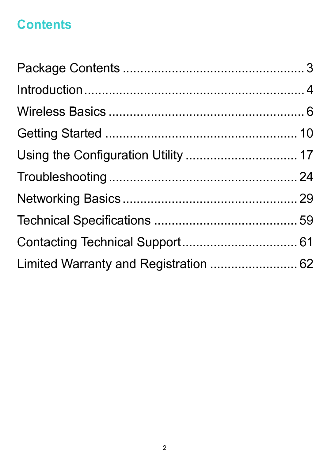 D-Link DWL-A520 manual Contents 