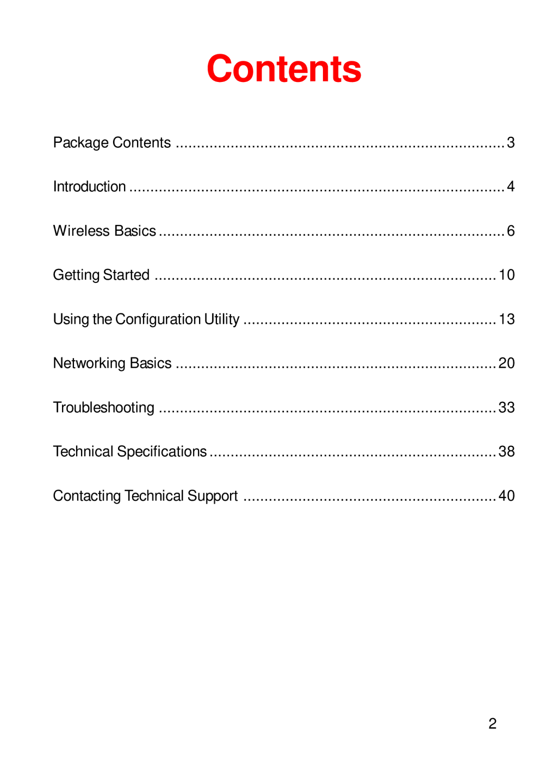 D-Link DWL-AG650 manual Contents 