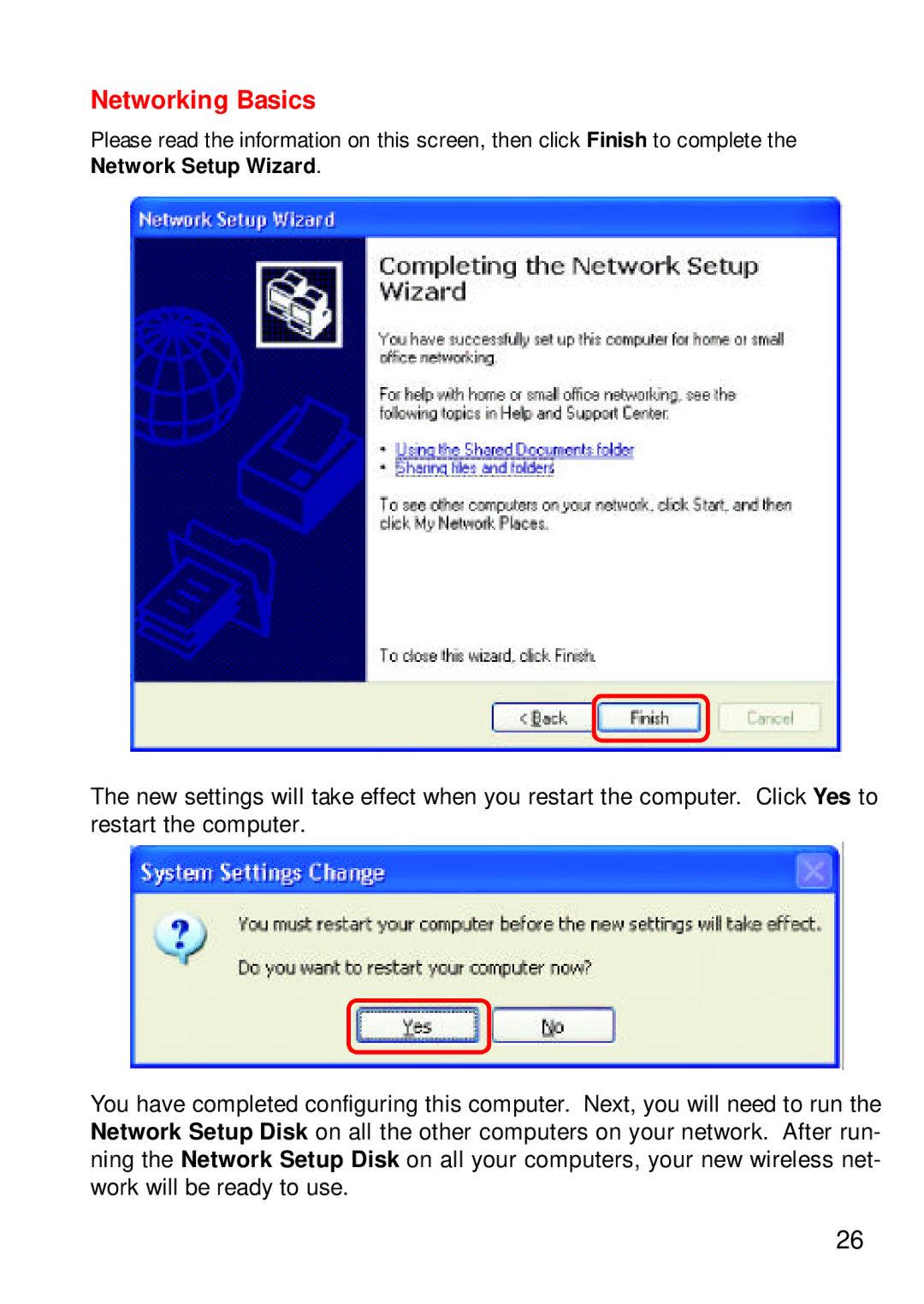 D-Link DWL-AG650 manual Network Setup Wizard 