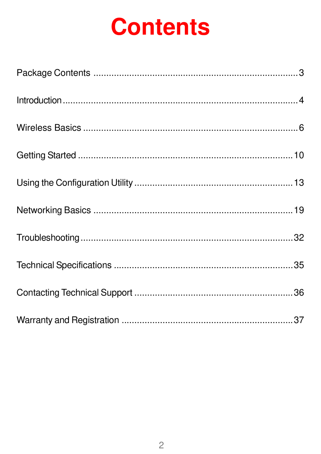 D-Link DWL-G120 manual Contents 