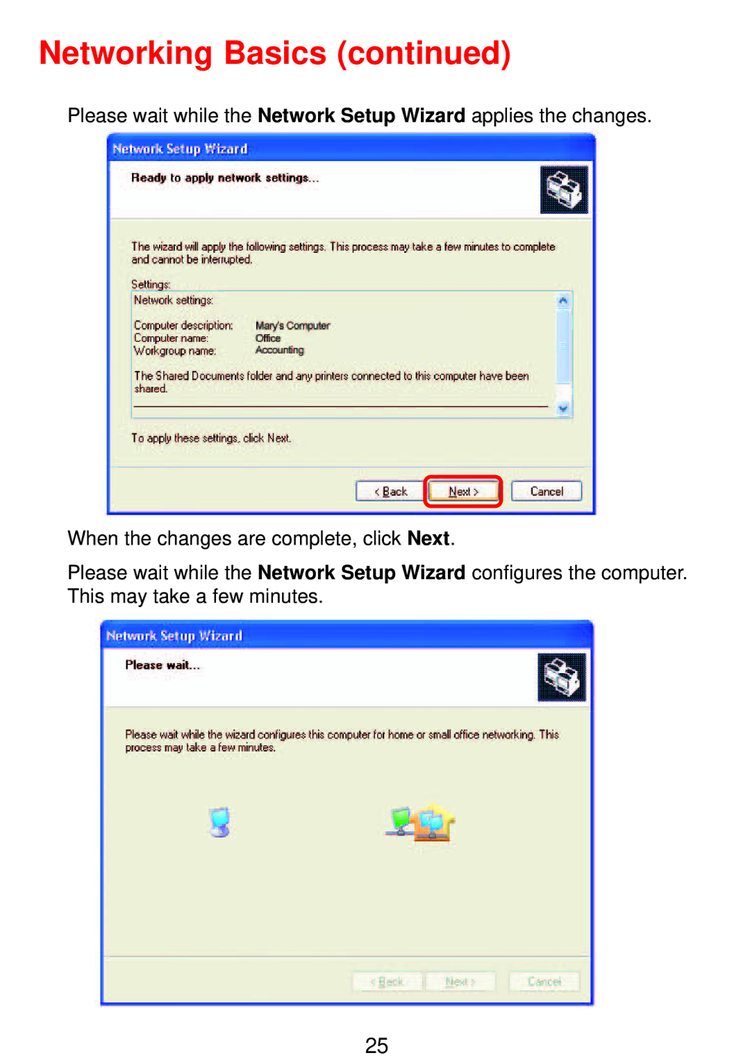 D-Link DWL-G122 manual Networking Basics 