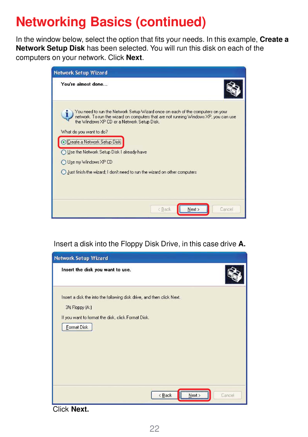 D-Link DWL-G510 manual Networking Basics 