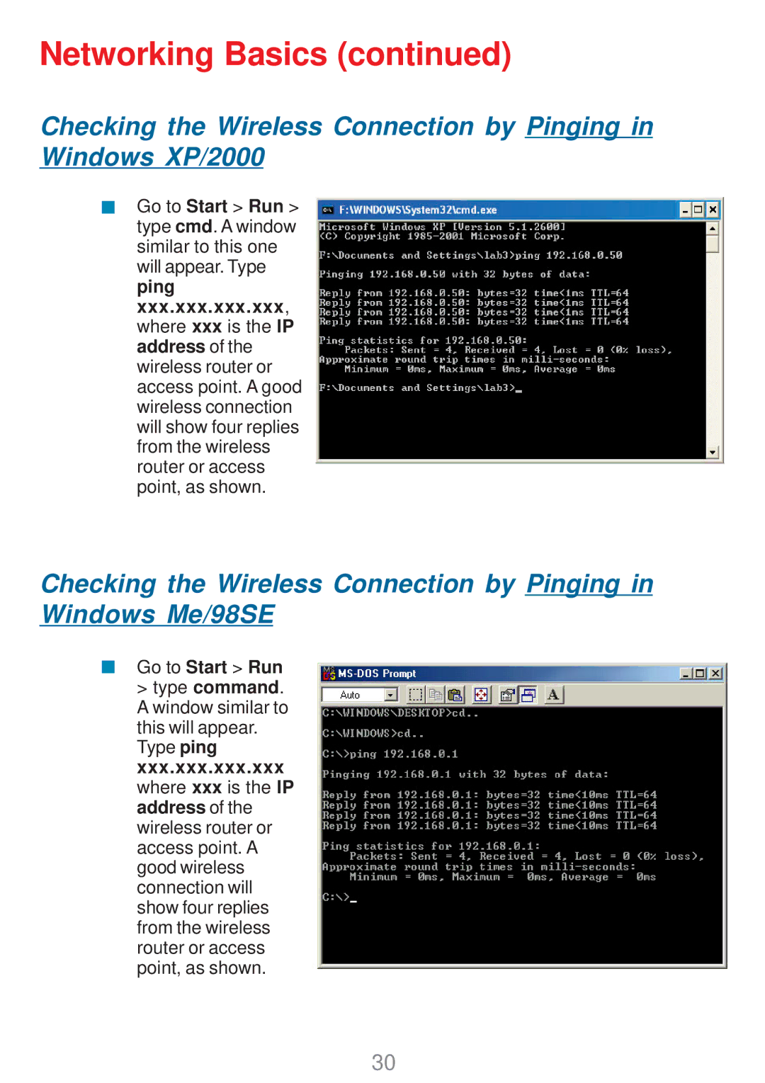 D-Link DWL-G510 manual Networking Basics 