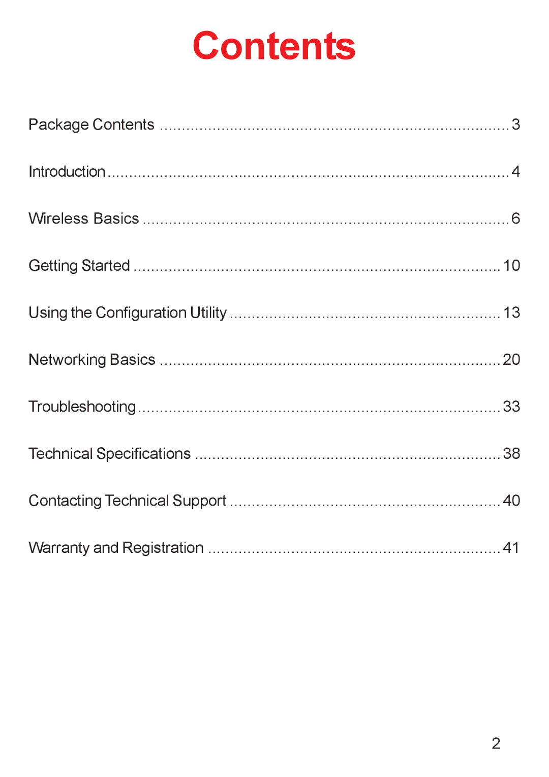 D-Link DWL-G650 manual Contents 