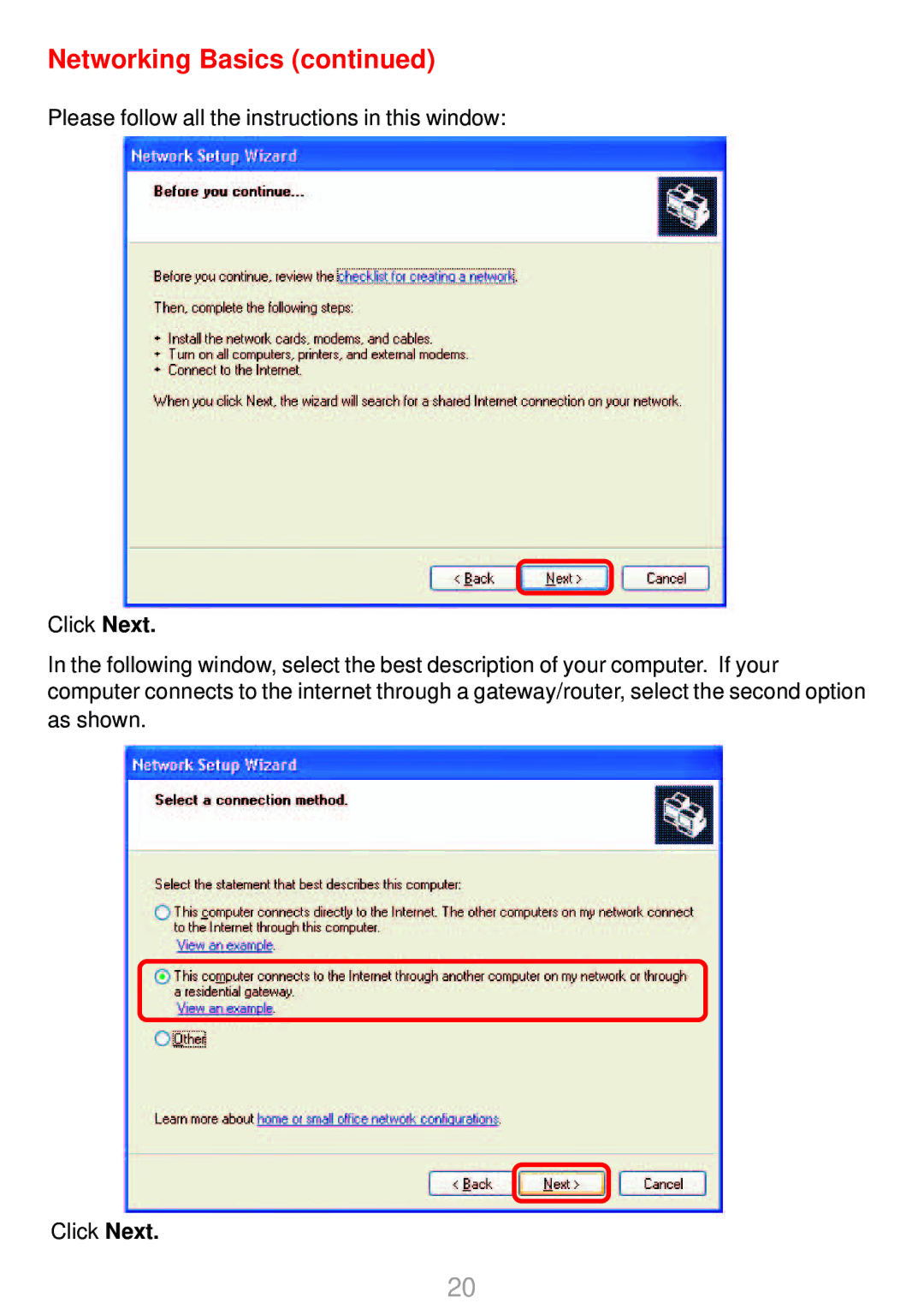 D-Link DWL-G700AP manual Networking Basics 