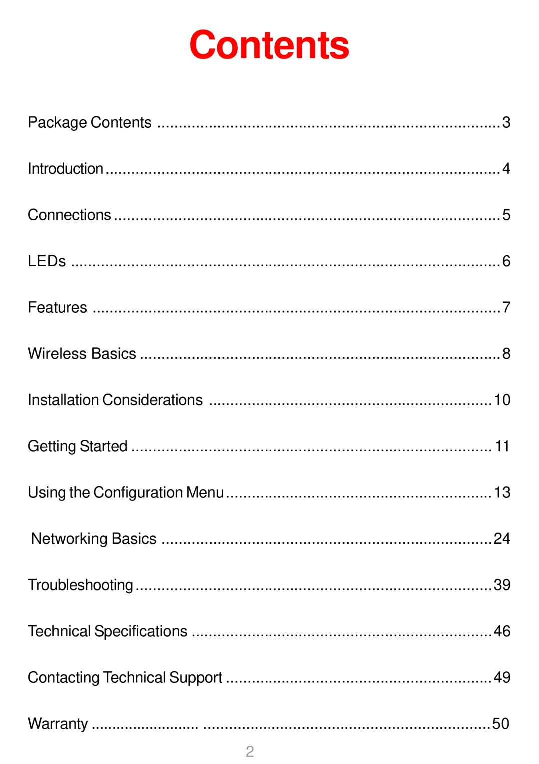 D-Link DWL-G800AP manual Contents 