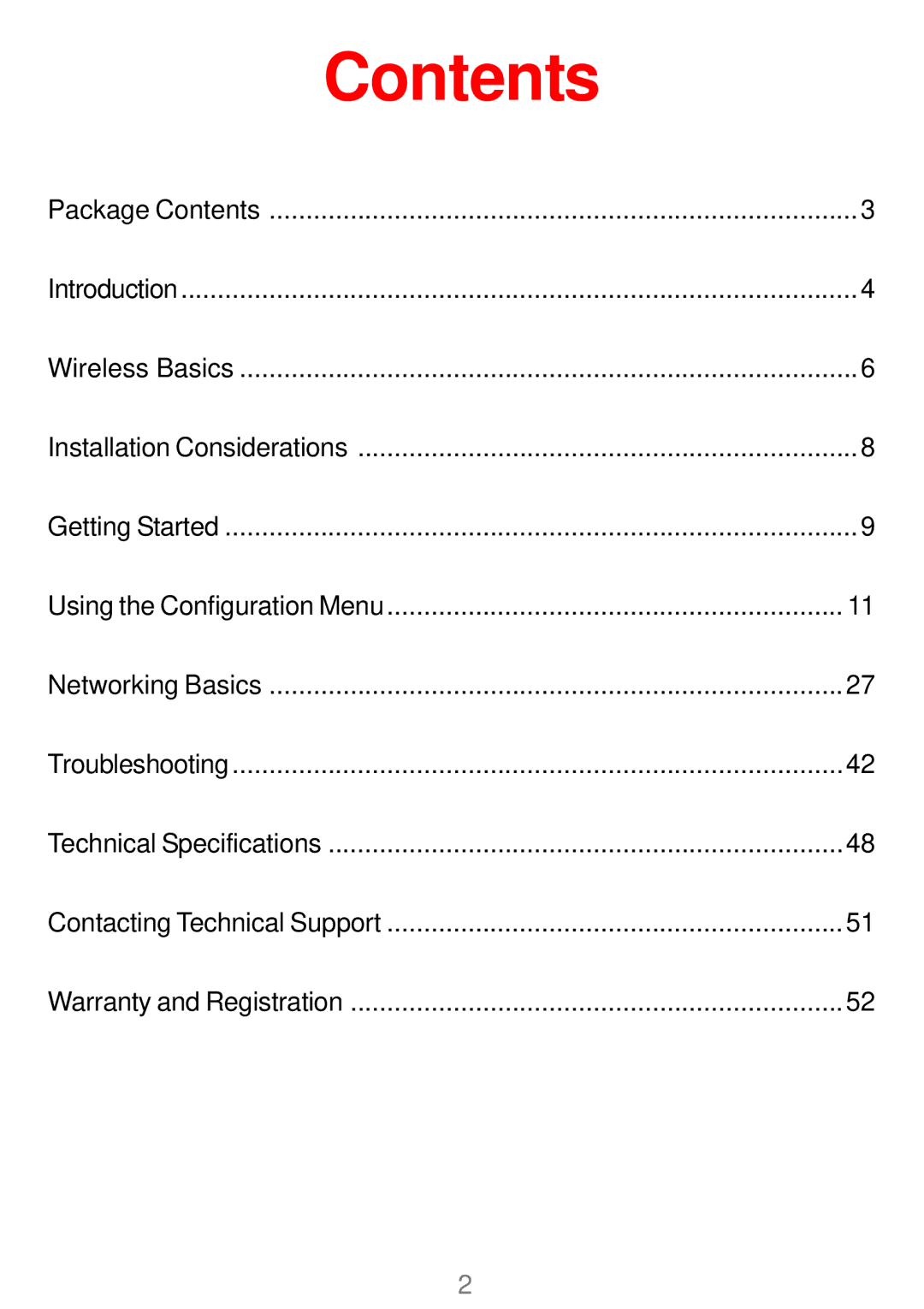 D-Link DWL_7100 manual Contents 