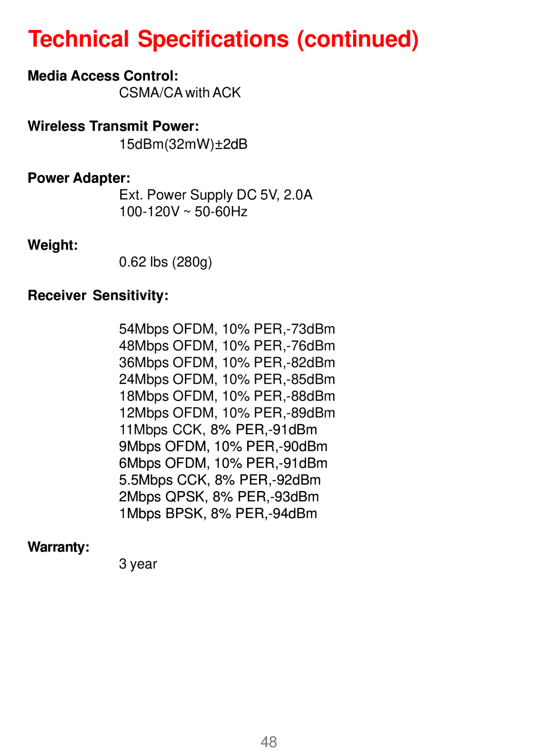 D-Link DWL_7100 manual Media Access Control 