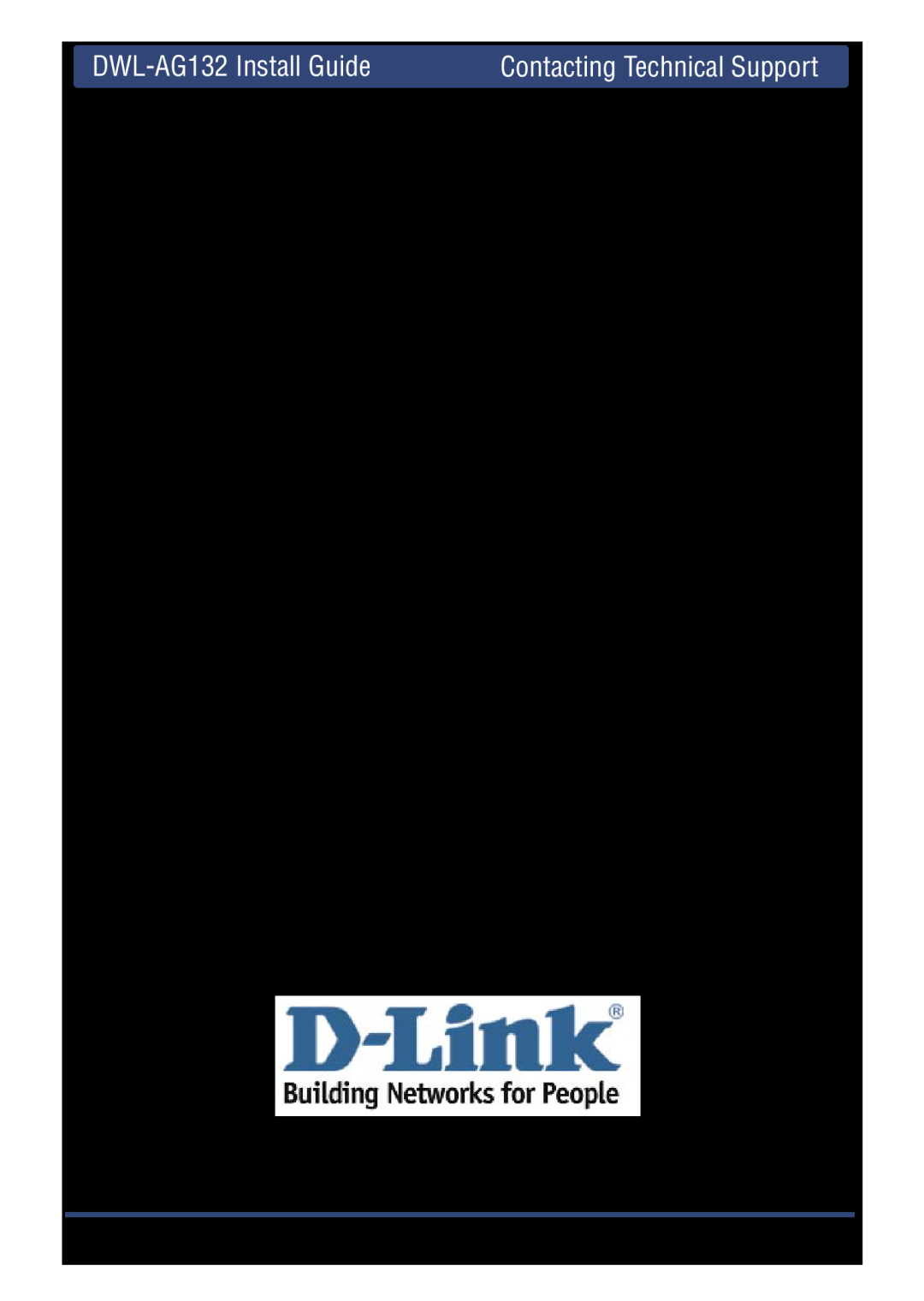 D-Link DWLAG700AP manual DWL-AG132 Install Guide Contacting Technical Support, D-Link Systems, Inc 