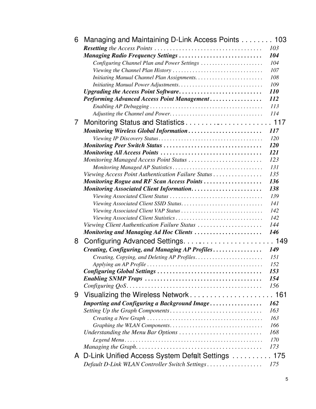 D-Link DWS 3000 user manual Managing and Maintaining D-Link Access Points 