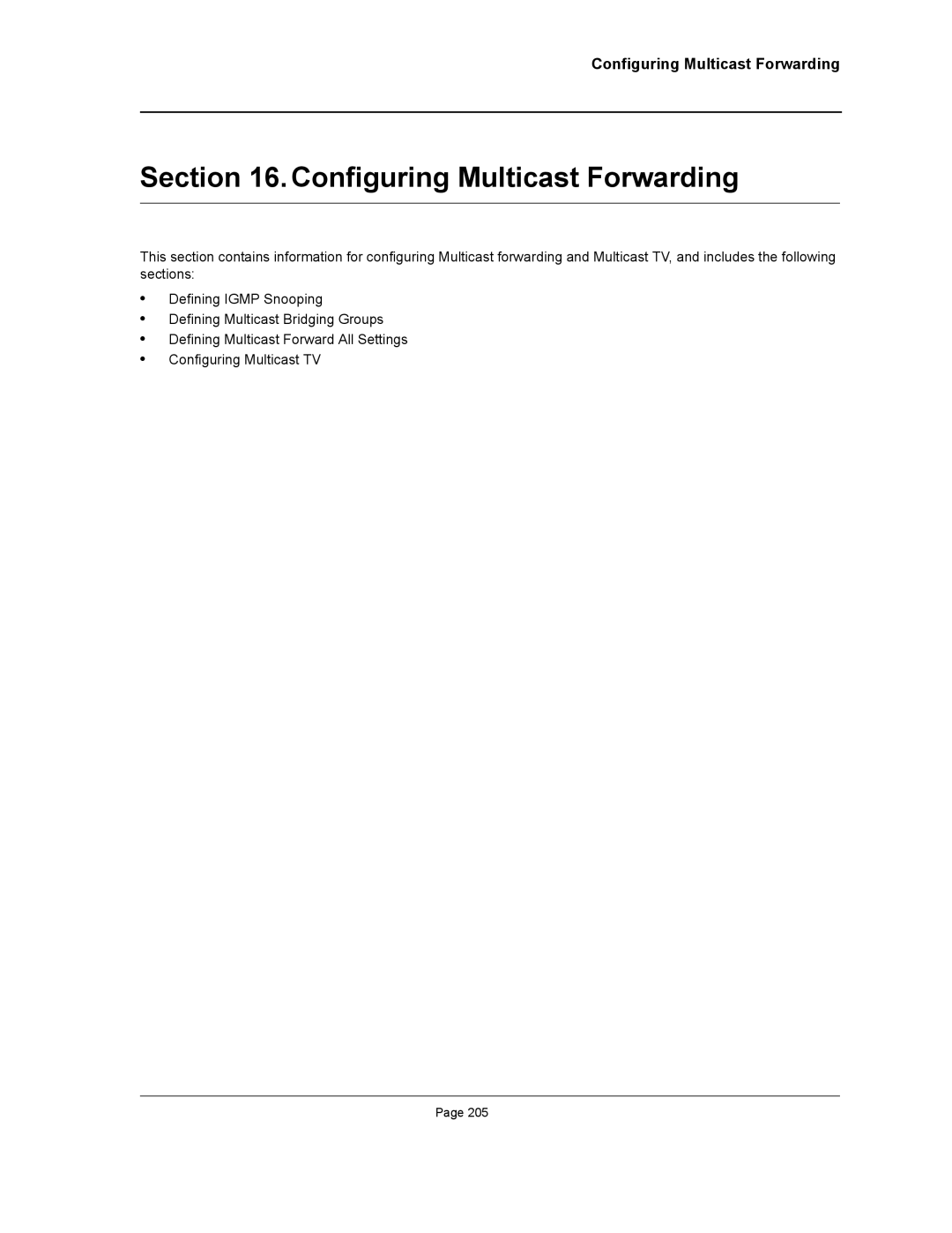 D-Link DWS/DXS-3200 manual Configuring Multicast Forwarding 