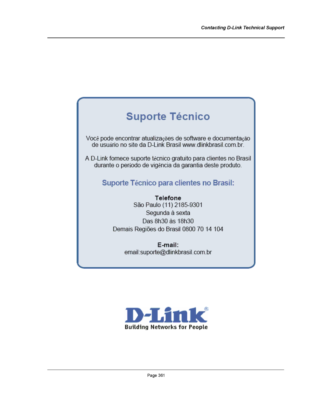 D-Link DWS/DXS-3200 manual Contacting D-Link Technical Support 