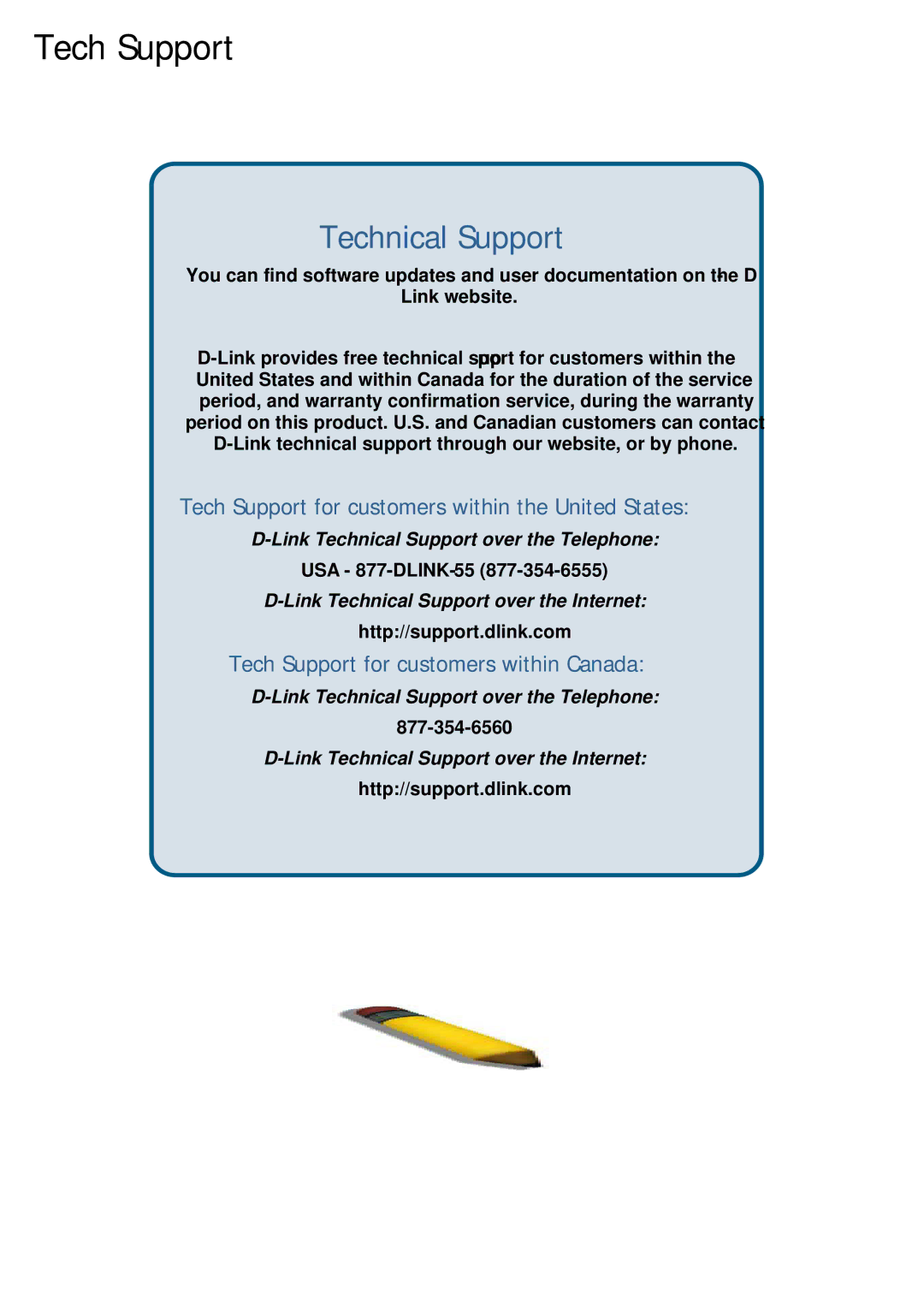 D-Link ethernet managed switch manual Tech Support, Technical Support 