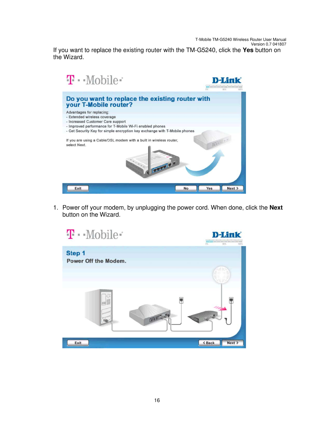 D-Link TM-G5240 user manual Version 0.7 