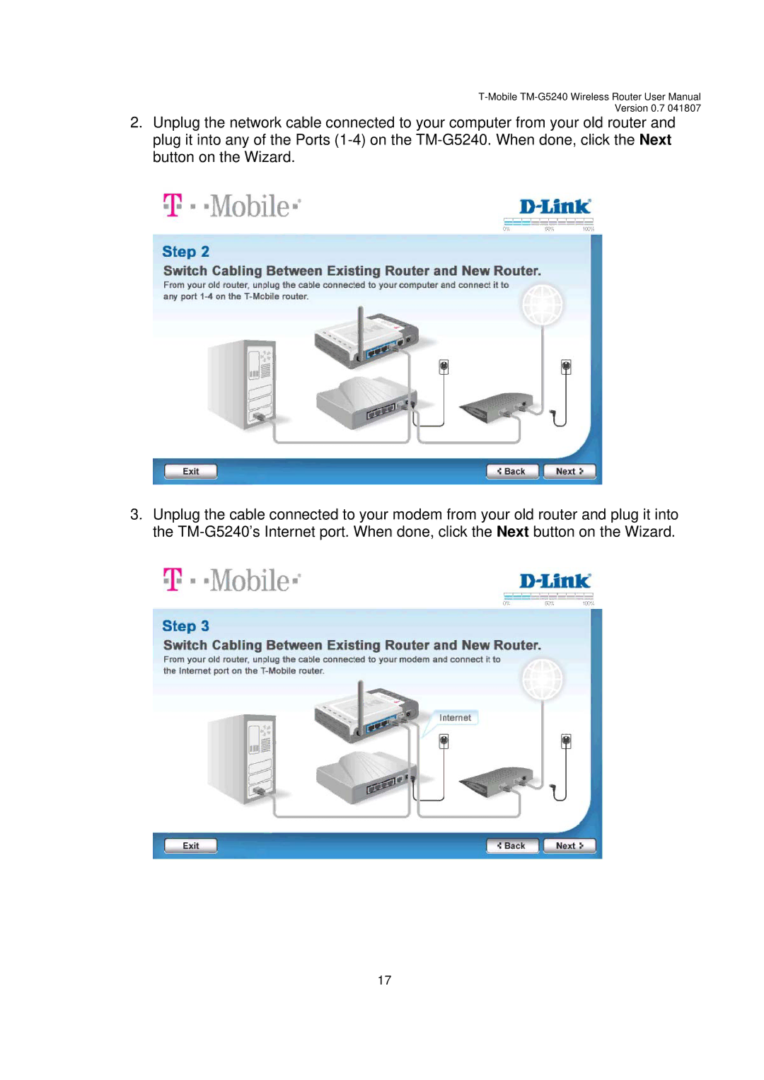 D-Link TM-G5240 user manual Version 0.7 