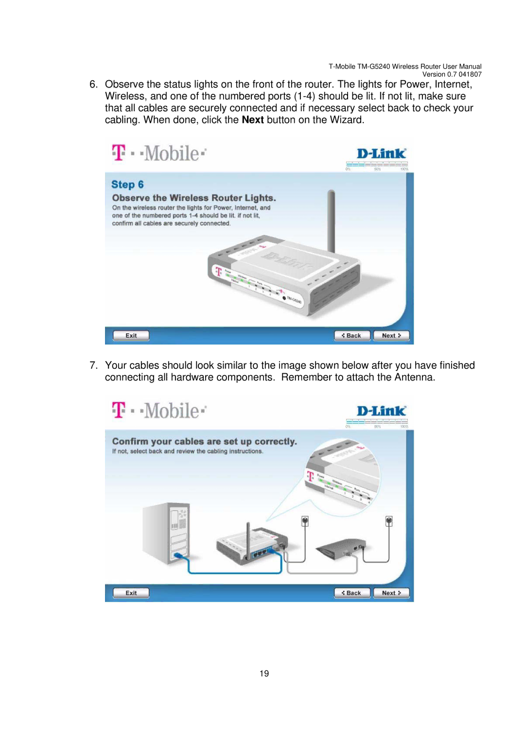 D-Link TM-G5240 user manual Version 0.7 