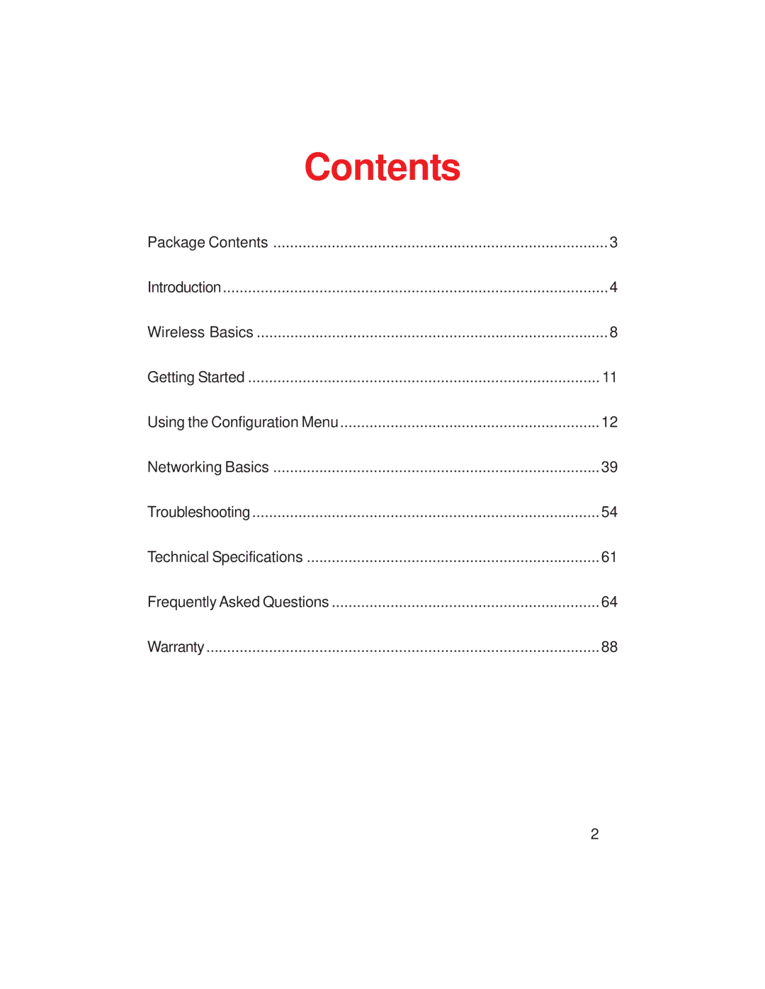 D-Link VDI-624 manual Contents 