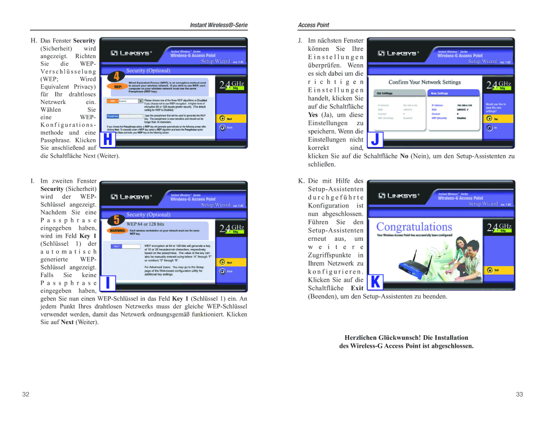 D-Link WAP54G manual Exit 