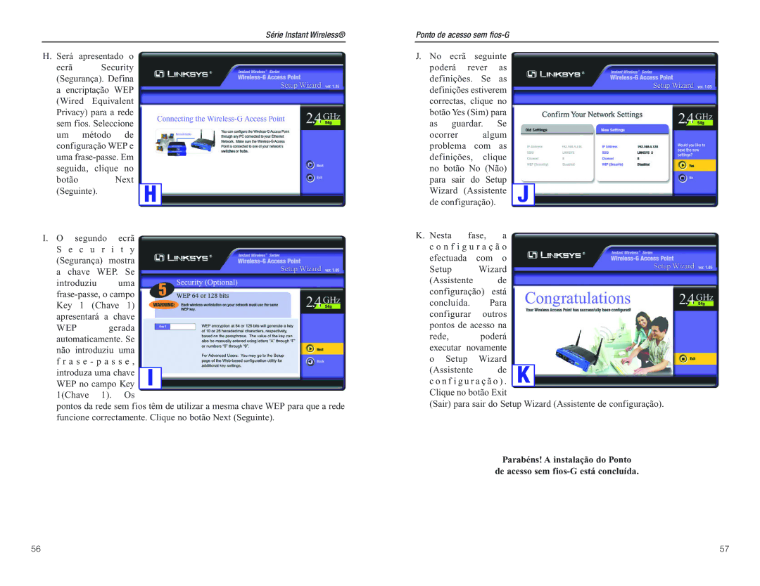 D-Link WAP54G manual Setup Wizard Assistente 