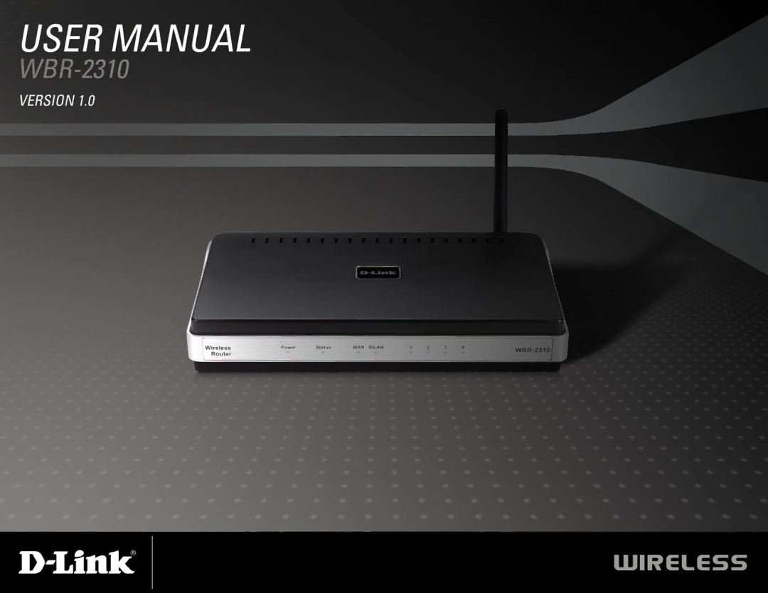 D-Link WBR-2310 manual 