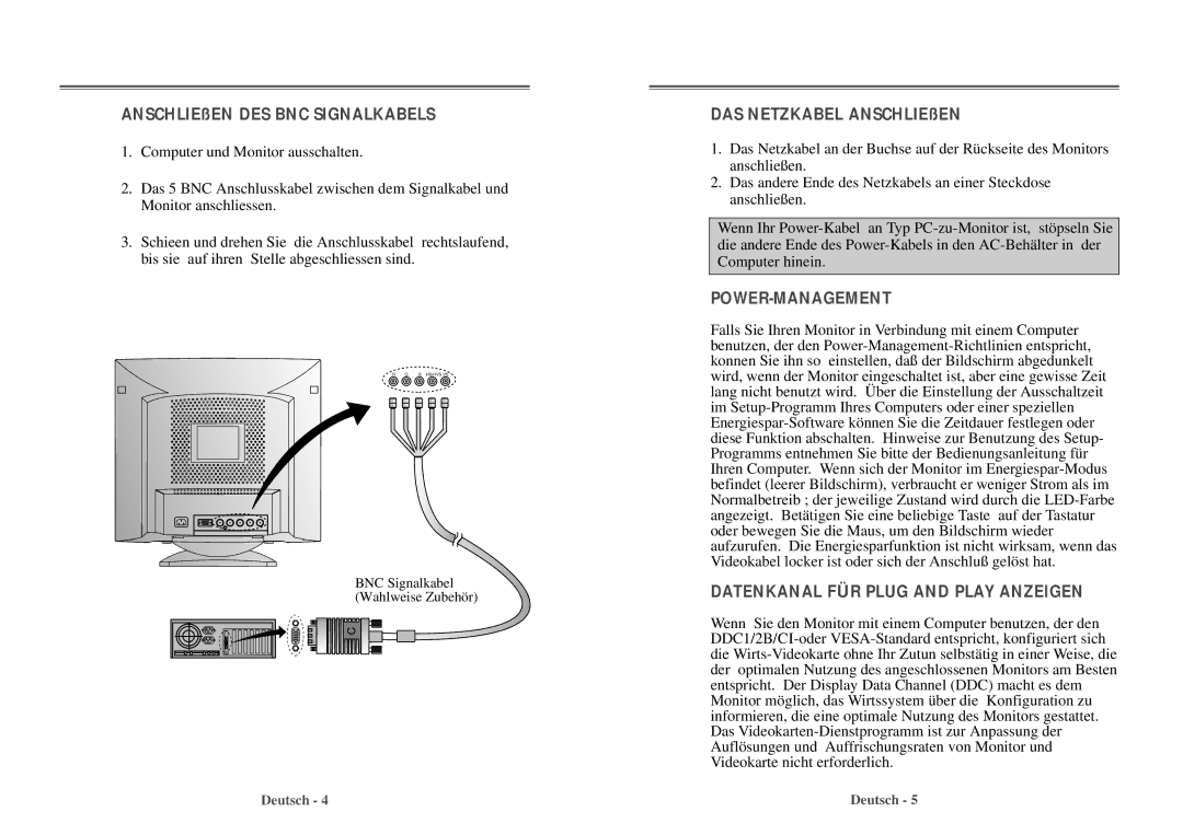 Daewoo 103FH manual Power-Management 