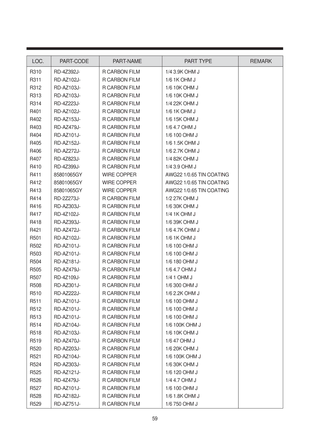 Daewoo 20Q2, 21Q2, 21Q1, 14T2, 21Q4, 14Q2, 20Q1, 14Q1, 21T2, 20Q3, 14T1, 20T2, 21T1, 14Q3, 20T1 Wire Copper AWG22 1/0.65 TIN Coating 